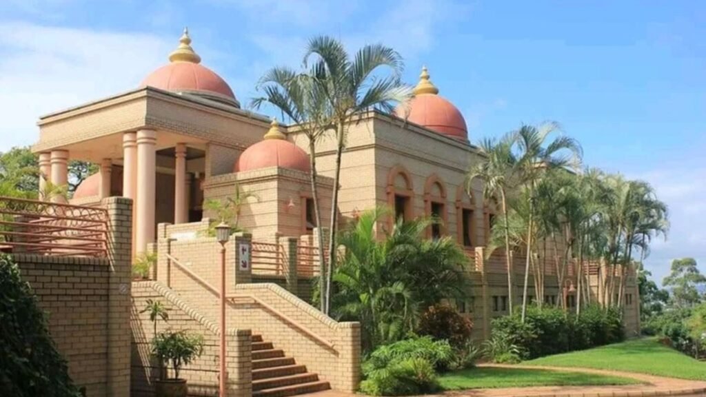 Architectural building at Freedom Park in Reservoir Hills KwaMashu, South Africa.
